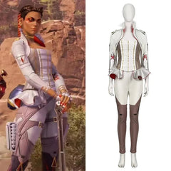 Disfraz de cosplay de Loba para Halloween: uniforme de combate para mujer adulta para fiestas temáticas de Apex Legends