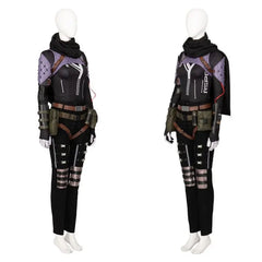 Halloweez Apex Wraith Cosplay Costume with Evil Skin and Accessories for Halloween Carnival