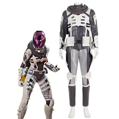 Halloweez Apex Wraith Voidwalker Cosplay Costume Women's Combat Suit for Halloween Parties