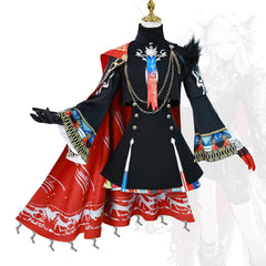 Halloweez Lappland Cosplay Costume - Women's Officer Dress Suit for Arknights Fans