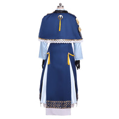 Halloweez Fire Emblem Marianne Cosplay Costume Women's Blue Uniform Dress for Halloween Parties and Comic Cons