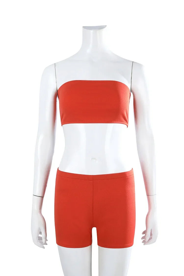 Halloweez Game Gemma Cosplay Costume - Women's Sexy Retro Crop Top & Pants Set for Halloween Parties