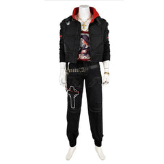 Halloweez Men's Mercenary Cosplay Costume - Punk Retro Battle Uniform Suit for Halloween Carnival