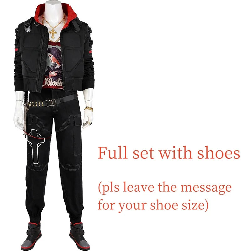 Halloweez Men's Mercenary Cosplay Costume - Punk Retro Battle Uniform Suit for Halloween Carnival