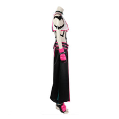 Halloweez Juri Han Cosplay Street Fighter Costume for Women - Sexy Combat Uniform for Parties and Events