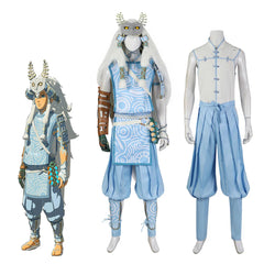 Costume d'elfe Zelda pour homme - Costume de combat Fantasia pour fête d'Halloween et carnaval de Noël