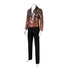 Halloweez Luis Serro Cosplay Costume for Men - Retro Punk Jacket, Shirt, Pants Set