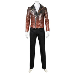 Halloweez Luis Serro Cosplay Costume for Men - Retro Punk Jacket, Shirt, Pants Set