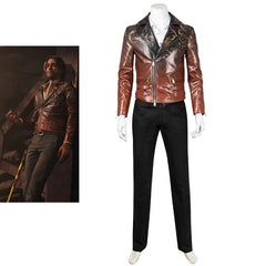 Halloweez Luis Serro Cosplay Costume for Men - Retro Punk Jacket, Shirt, Pants Set