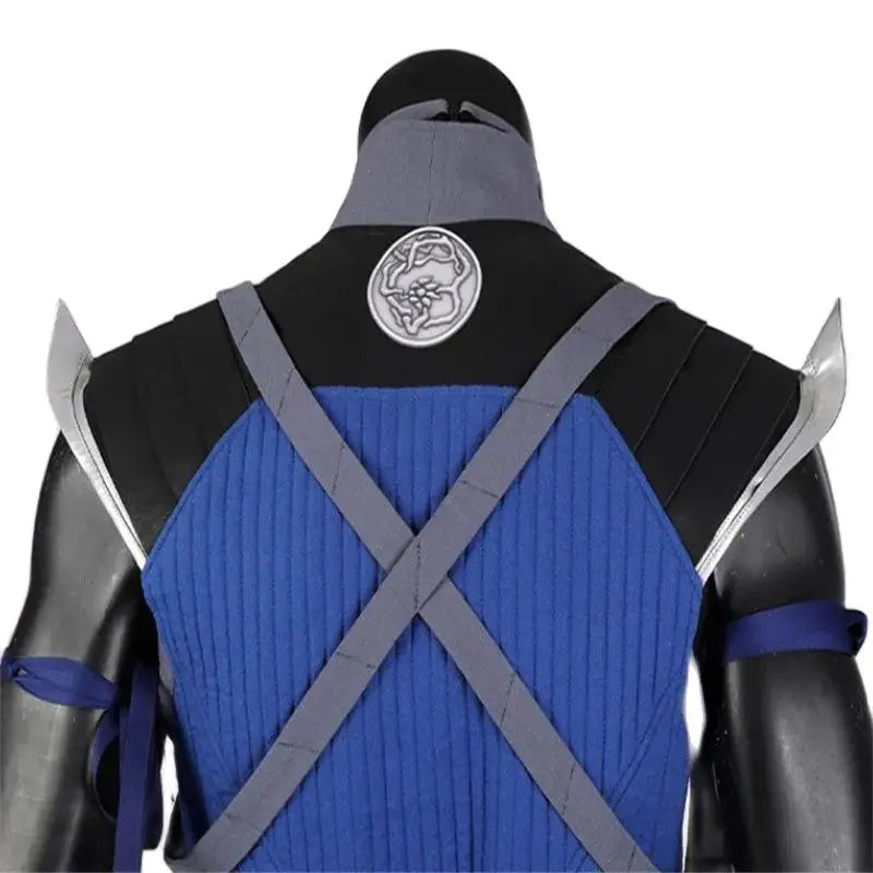 Halloweez Sub-Zero Cosplay Costume Set for Men - Premium Halloween & Carnival Outfit