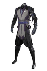 Halloweez Mortal Kombat Smoke Cosplay Costume for Men - Punk Battle Uniform Suit for Halloween Carnival Party Warrior