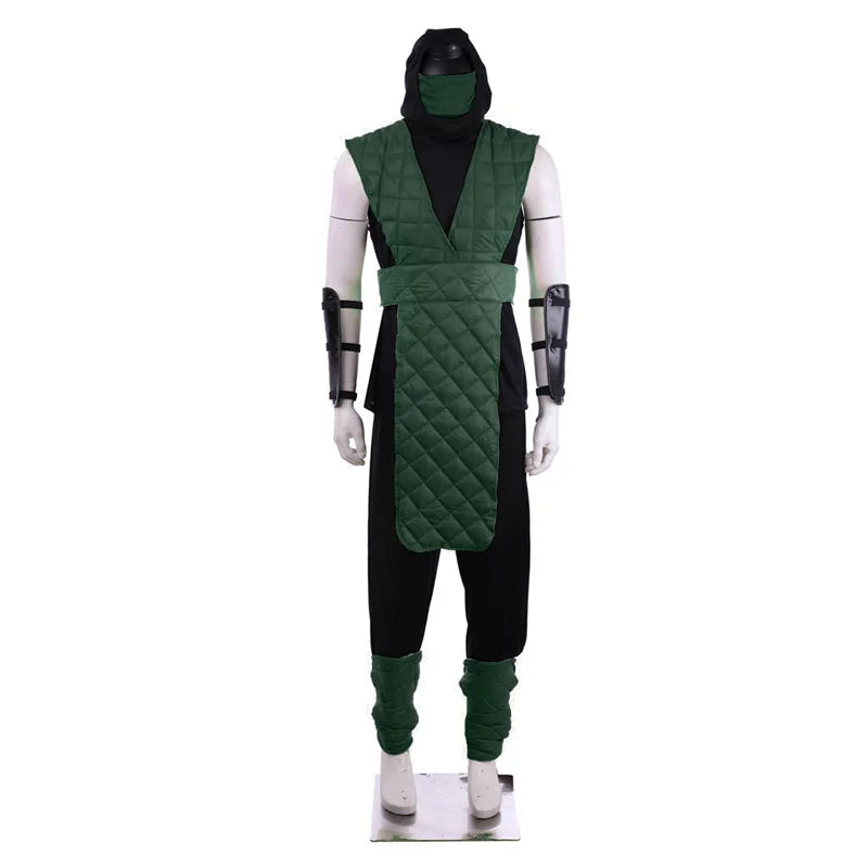 Halloweez Scorpion and Sub-Zero Cosplay Costume - Men's Full Battle Suit for Halloween & Carnival