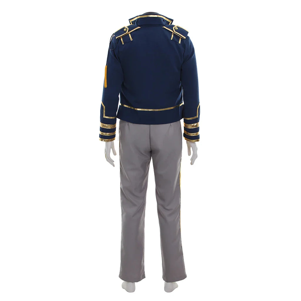 Halloweez Game Nils Cosplay Costume Set for Men - Jacket Shirt Pants Full Set for Halloween Carnival