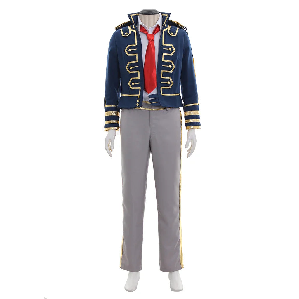 Halloweez Game Nils Cosplay Costume Set for Men - Jacket Shirt Pants Full Set for Halloween Carnival