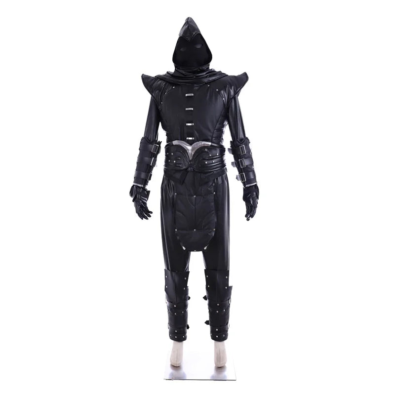 Halloweez Noob Saibot Cosplay Costume - Elite Black Ninja Outfit for Men