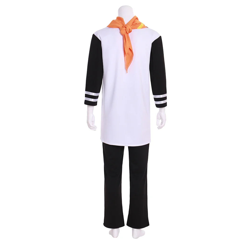 Halloweez Game Pence Cosplay Costume Set for Men - Top, Pants, Neckwear - Perfect for Halloween, Carnival, Comic Con