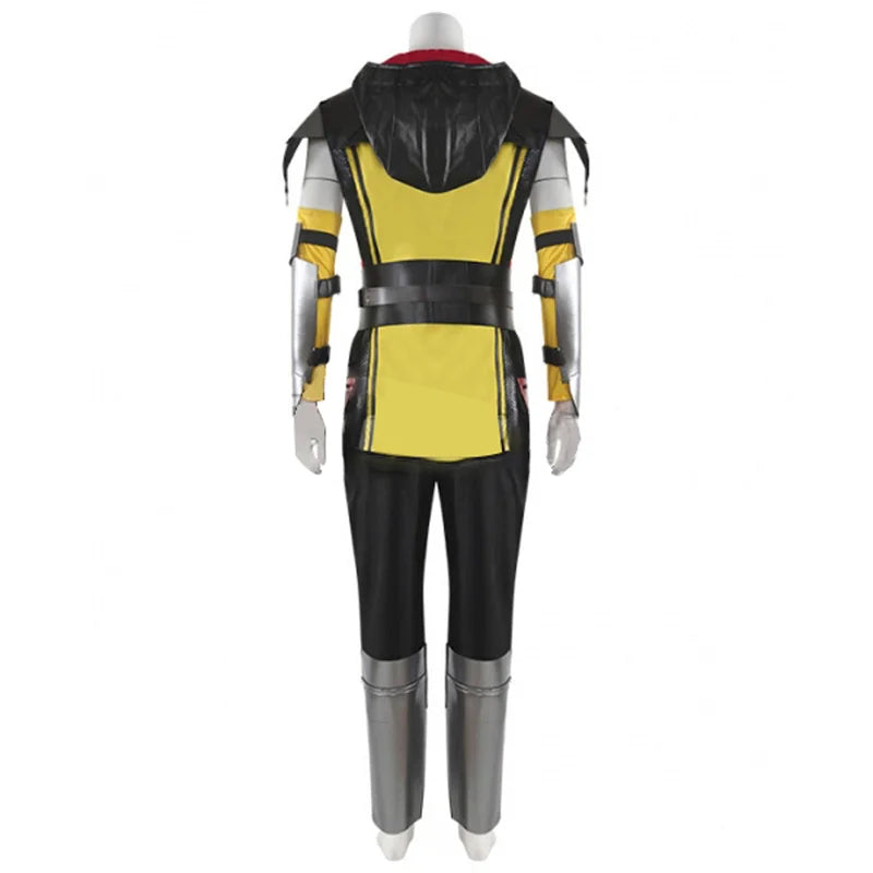 Halloweez Scorpion Cosplay Costume | Men's Mortal Kombat Roleplay Outfit for Special Events