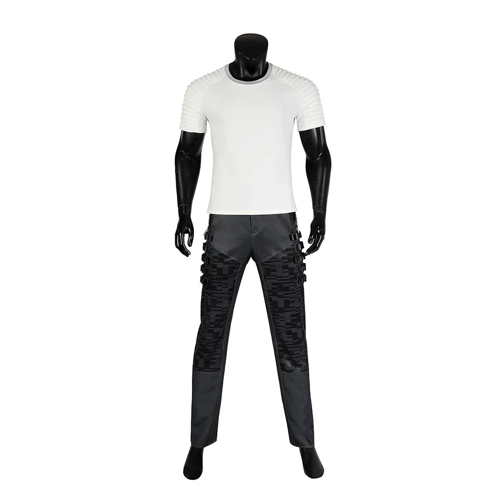 Halloweez Men's Punk Retro Phantom Liberty Cosplay Costume for Halloween Carnival Parties