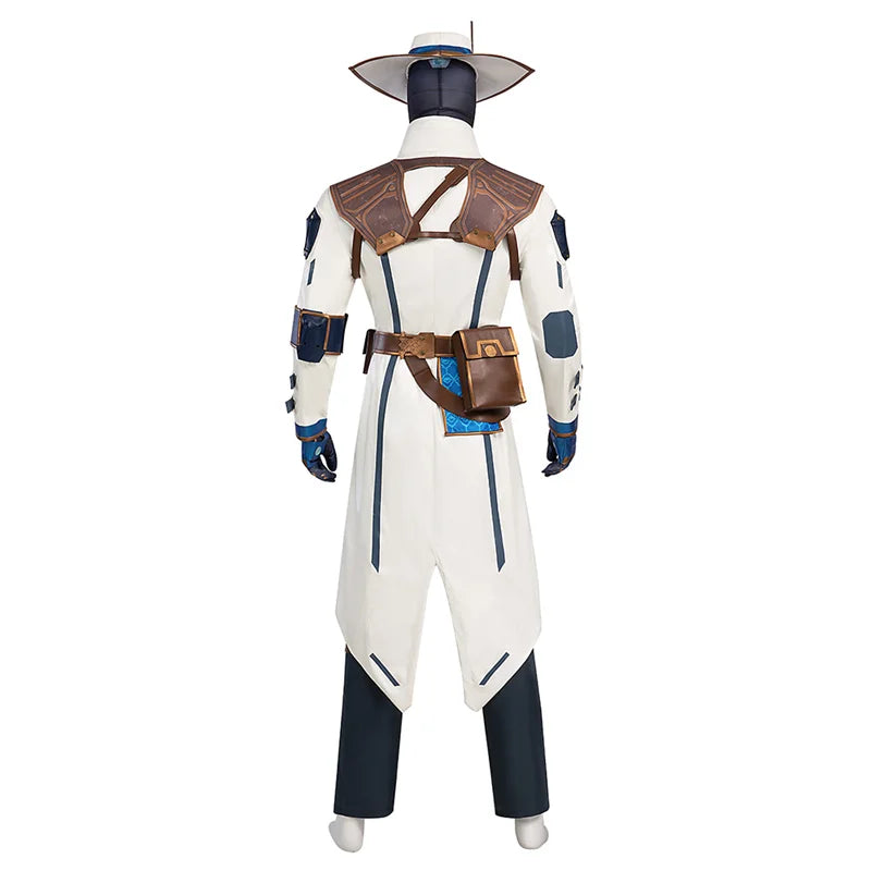 Halloweez Cypher Valorant Cosplay Costume | Men's Full Set for Halloween & Parties