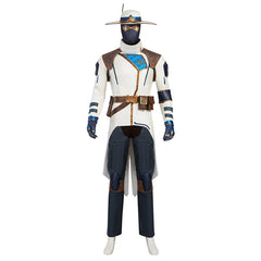 Halloweez Cypher Valorant Cosplay Costume | Men's Full Set for Halloween & Parties