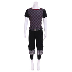 Disfraz de Cosplay de Yozora para hombre, chaqueta con capucha negra punk, traje de uniforme para fiesta de carnaval de Halloween, ropa de calle