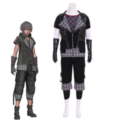 Disfraz de Cosplay de Yozora para hombre, chaqueta con capucha negra punk, traje de uniforme para fiesta de carnaval de Halloween, ropa de calle