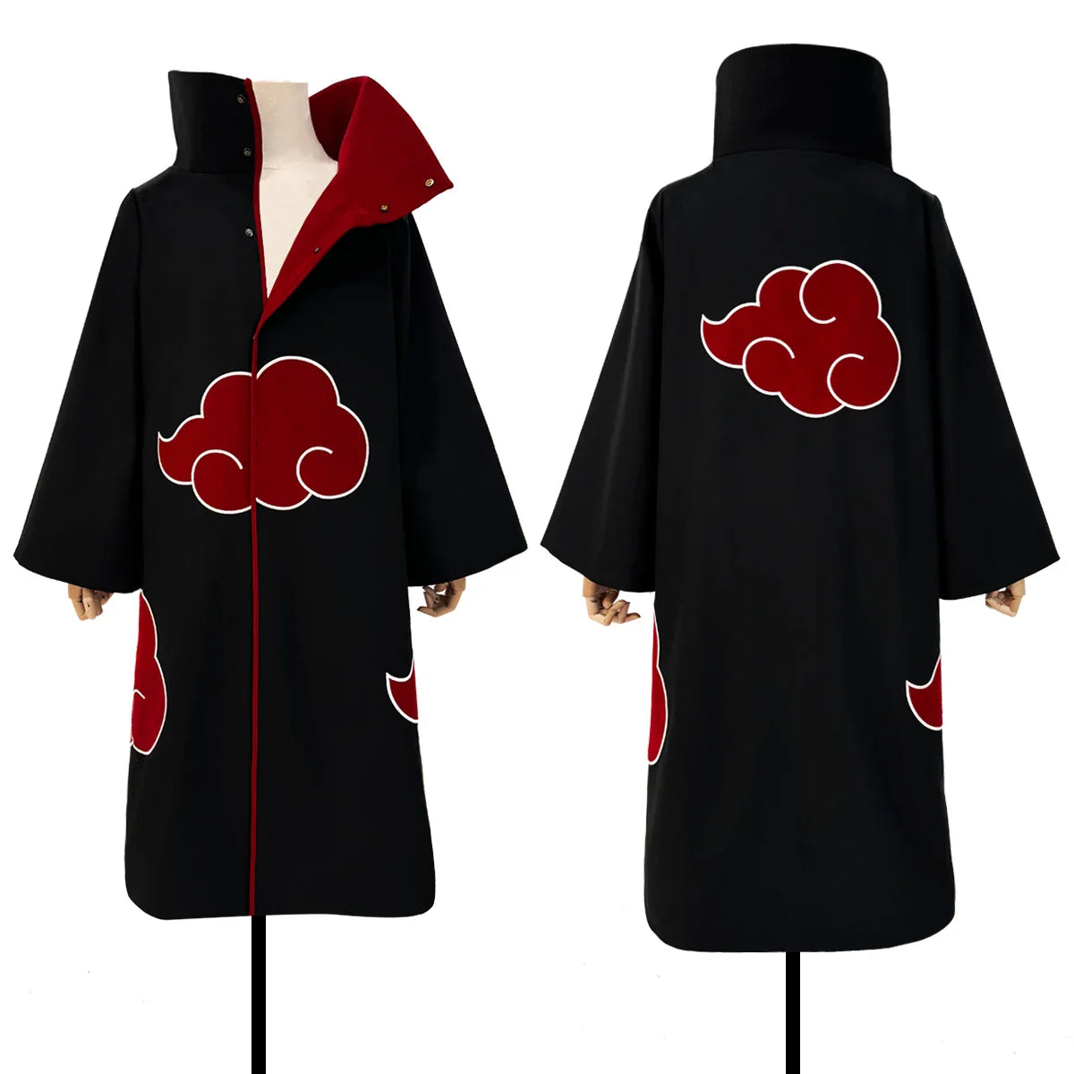 Disfraz de cosplay de Uchiha Itachi y Sasuke de anime de Halloween - Edición del equipo Hawk