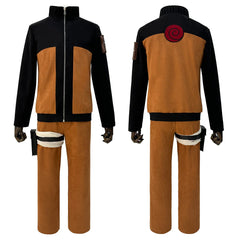 Disfraz de Cosplay de Anime Uzumaki de Halloween, versión para adultos, top, pantalones y tocado para regalos navideños