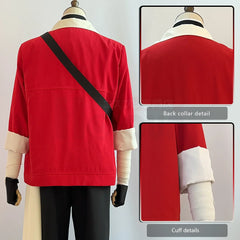 Halloweez Stark Anime Cosplay Costume Wig Jacket Sleeveless Vest Pants - Perfect Christmas Gift