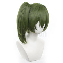 Halloweez Ubel Laufen Anime Cosplay Wig with Removable Ponytail and Rose Net