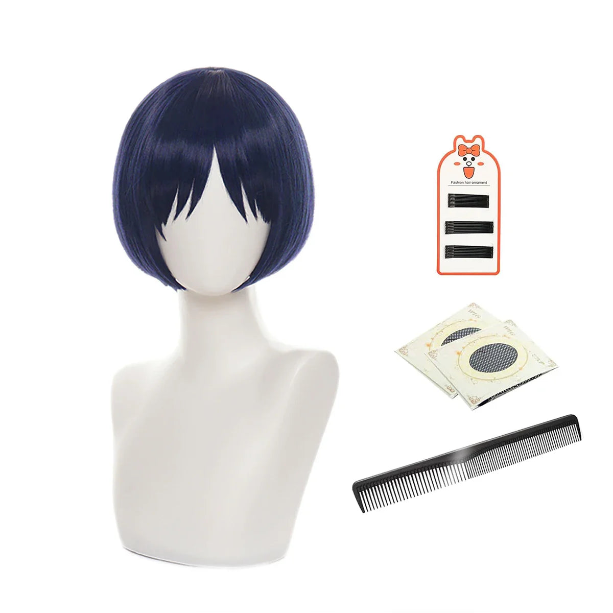 Halloweez Genshin Impact Wanderer Kunikuzushi Cosplay Wig Synthetic Fiber Adjustable - Halloweez