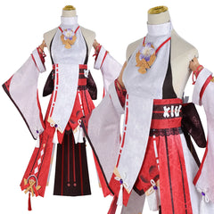 Halloweez Yae Miko Cosplay Wig - Anime Inspired Headwear for Halloween & Christmas Parties - Halloweez