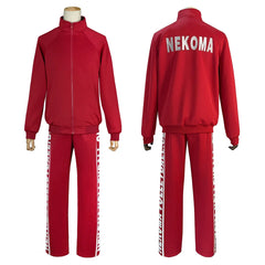 Halloweez Haiky Cosplay Costume - Nekoma High School Uniform with Kuroo Tetsuro & Kozumekenma Embroidery