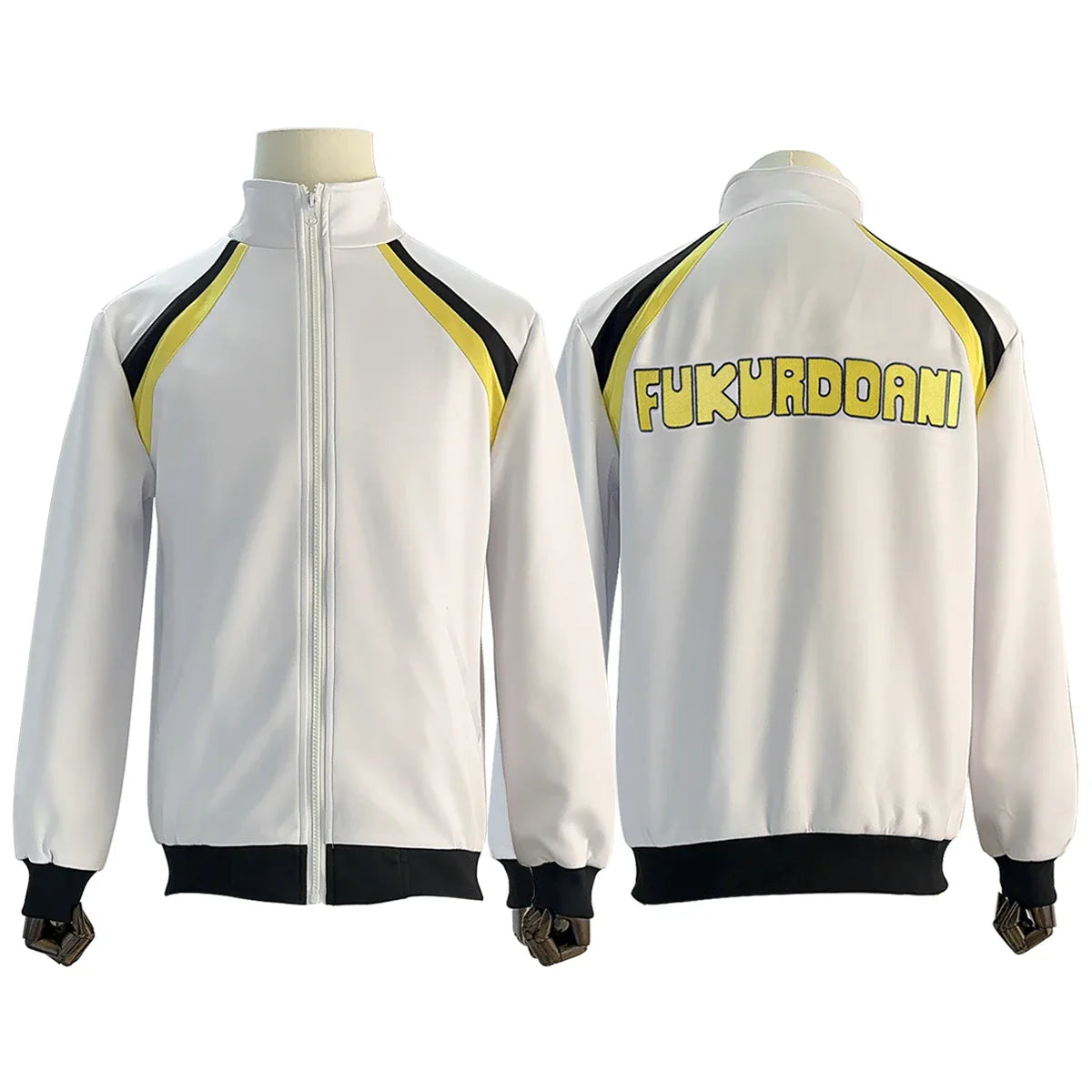 Halloweez Exclusive Haiky Anime Nekoma KARASUNO Inarizaki Aobajohsai FUKURODANI Shiratorizawa Cosplay Costume with Embroidery Tracksuit Jacket