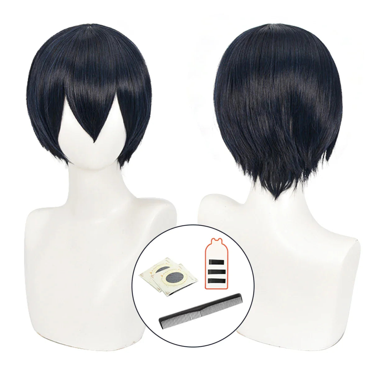 Halloweez Cosplay Wigs - Haikyuu Hinata Shouyou, Kuroo, Tetsuro, Kageyama, Tobio, Yachi, Hitoka, Tsukishima, Kei, Nishinoya, Yuu, Oikawa, Tooru