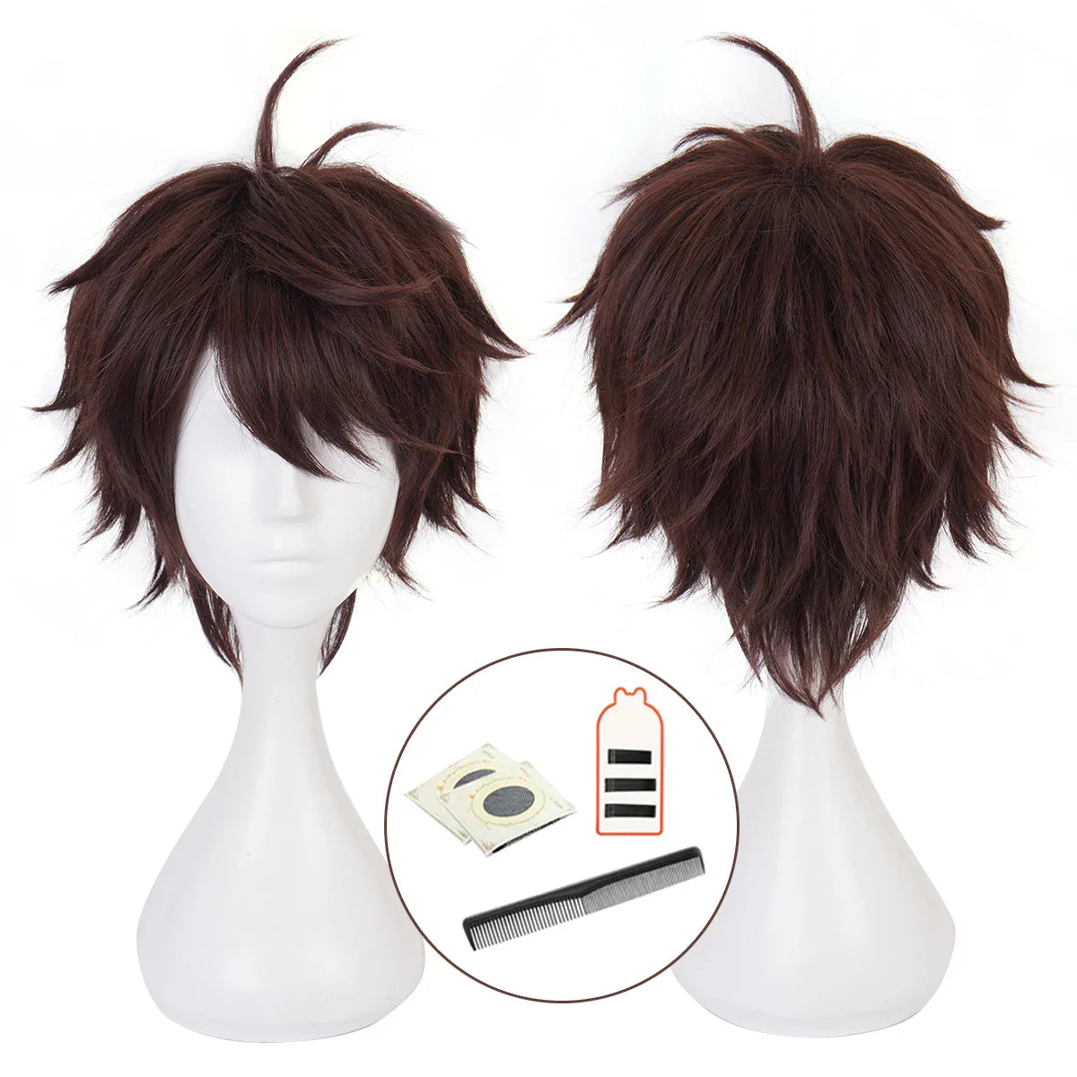 Halloweez Cosplay Wigs - Haikyuu Hinata Shouyou, Kuroo, Tetsuro, Kageyama, Tobio, Yachi, Hitoka, Tsukishima, Kei, Nishinoya, Yuu, Oikawa, Tooru