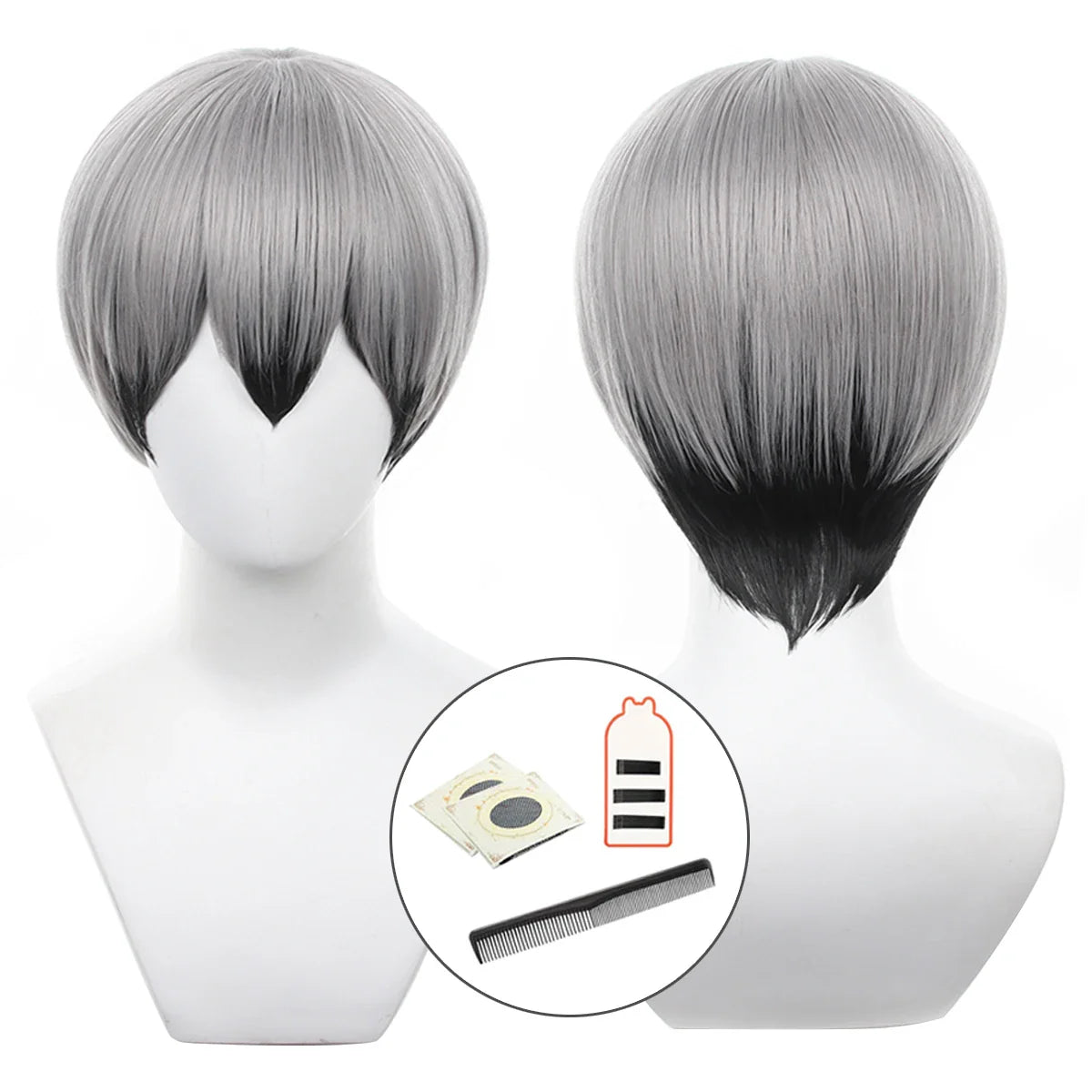 Halloweez Cosplay Wigs - Haikyuu Hinata Shouyou, Kuroo, Tetsuro, Kageyama, Tobio, Yachi, Hitoka, Tsukishima, Kei, Nishinoya, Yuu, Oikawa, Tooru