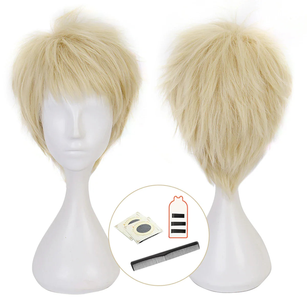 Halloweez Cosplay Wigs - Haikyuu Hinata Shouyou, Kuroo, Tetsuro, Kageyama, Tobio, Yachi, Hitoka, Tsukishima, Kei, Nishinoya, Yuu, Oikawa, Tooru