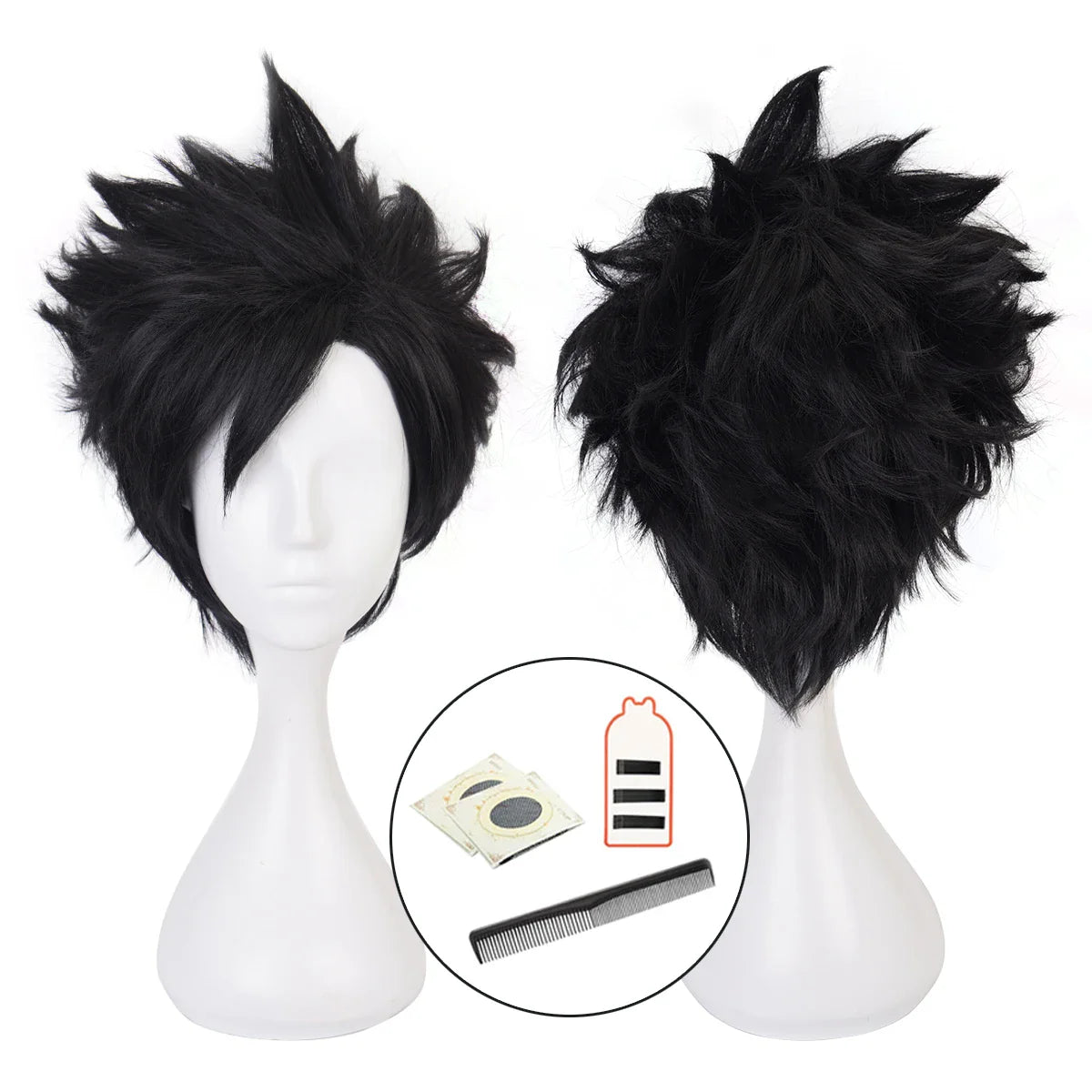 Halloweez Cosplay Wigs - Haikyuu Hinata Shouyou, Kuroo, Tetsuro, Kageyama, Tobio, Yachi, Hitoka, Tsukishima, Kei, Nishinoya, Yuu, Oikawa, Tooru