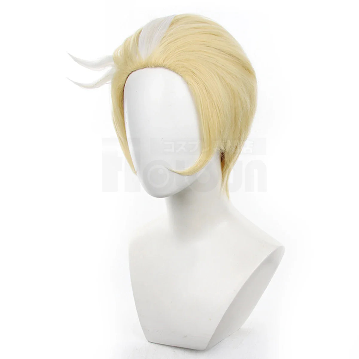 Halloweez Anime Lucifer Morningstar Cosplay Wig - Rose Net Synthetic Fiber - Adjustable Size - Perfect for Halloween & Christmas - Halloweez