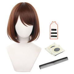 Halloweez Jujutsu Kaisen Shoko Ieiri Cosplay Wig - Synthetic Fiber Adjustable for Halloween & Christmas Parties