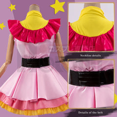Halloweez Anime Ai Hoshino Cosplay Costume Wig Lolita Dress Skirt Bunny Hairpin Rose Net Synthetic Fiber Gift