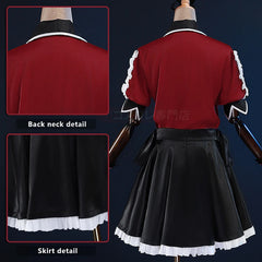 Halloweez Arima Kana Anime Costume Wig Shirt Skirt Set