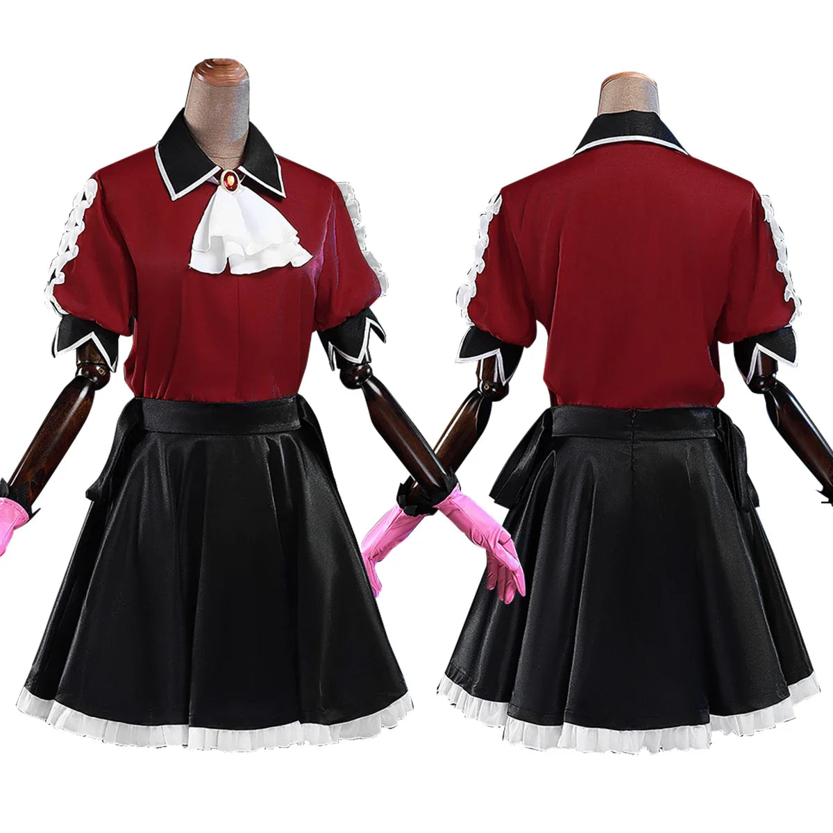 Halloweez Arima Kana Anime Costume Wig Shirt Skirt Set