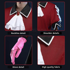Halloweez Arima Kana Anime Costume Wig Shirt Skirt Set