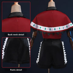 Halloweez Meme-Cho Anime Cosplay Wig with Shawl Shorts - Perfect for Halloween and Christmas