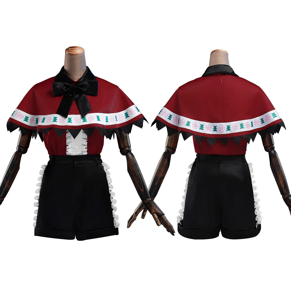 Halloweez Meme-Cho Anime Cosplay Wig with Shawl Shorts - Perfect for Halloween and Christmas