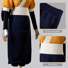 Halloweez Arima Kana Cosplay Costume - Season 2 OSHI NO KO Shirt, Pants, Bow Tie, Belt for Halloween & Christmas