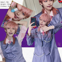 Exclusive Halloweez Anime Cosplay Costume - Bonten Haruchiyo Sanzu 6PCS Sets for Festive Celebrations