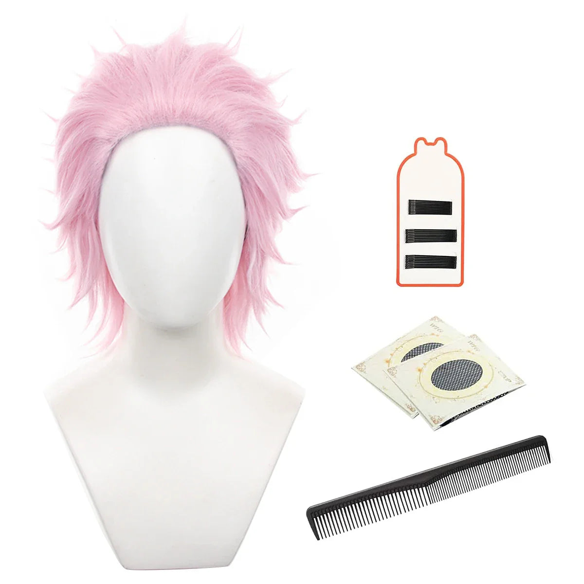 Perruque de Cosplay Anime Mitsuki Kiryu - Halloweez Fibre Synthétique Taille Réglable Cadeau Halloween